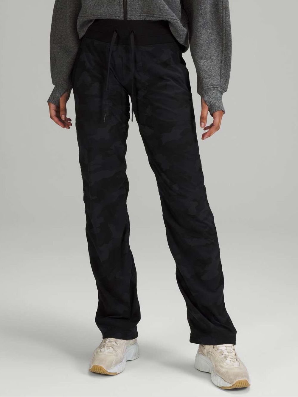 Lululemon Dance Studio Mid-Rise Pant
Heritage 365 Camo Deep Coal Multi 
Size 4